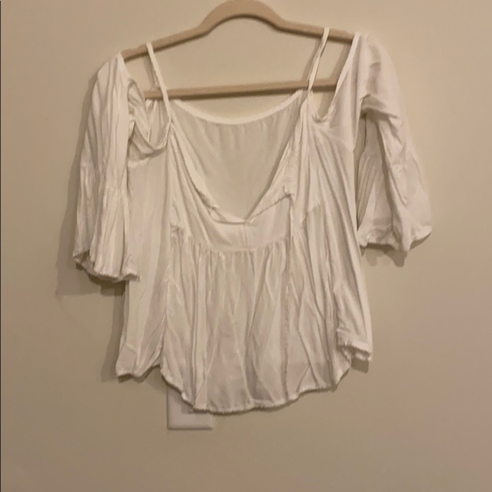 Off the shoulder shirt